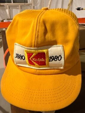 Vintage 1980s Kodak Employee Trucker Hat